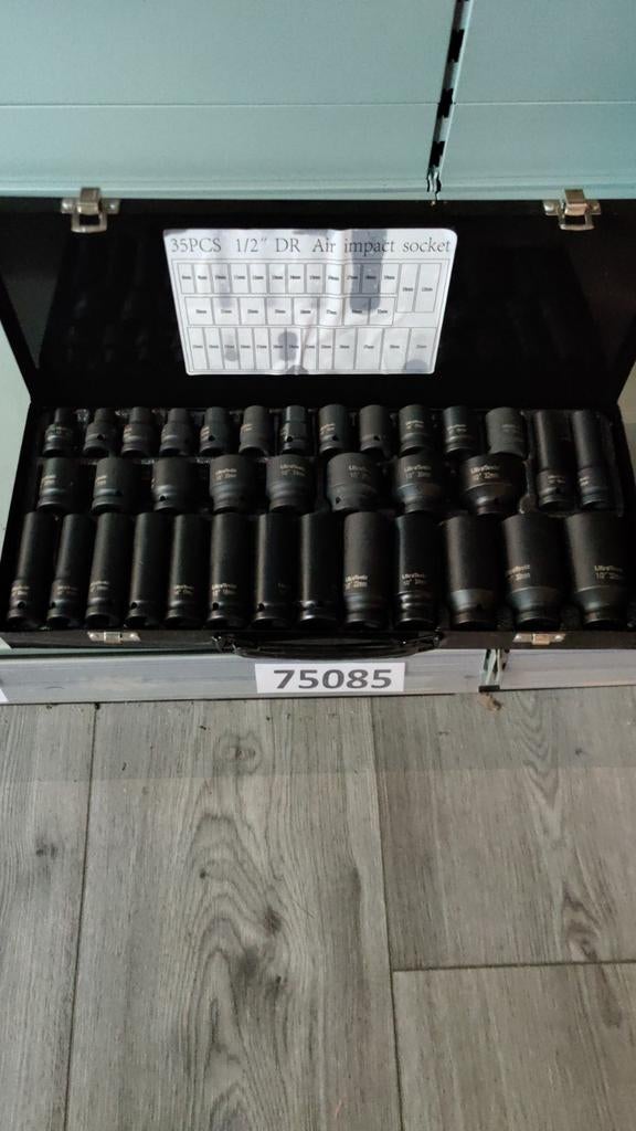 Ensemble de douilles à chocs Ultratoolz de 35 pièces de 1/, Enlèvement ou Envoi