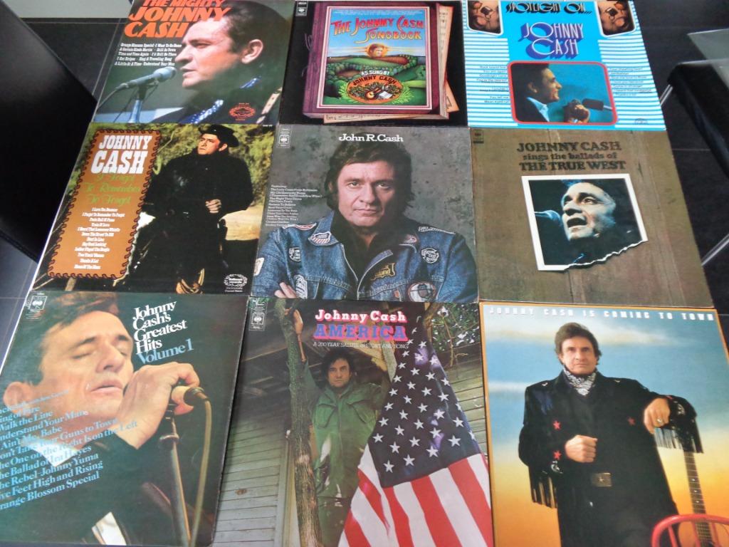 Johnny Cash 15-tal verschillende Albums, Cd's en Dvd's, Ophalen of Verzenden, Zo goed als nieuw, 12 inch