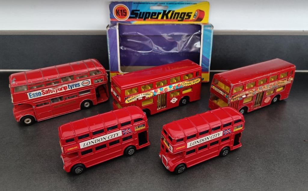 Bus anglais Matchbox, Dinky toys..., Enlèvement ou Envoi
