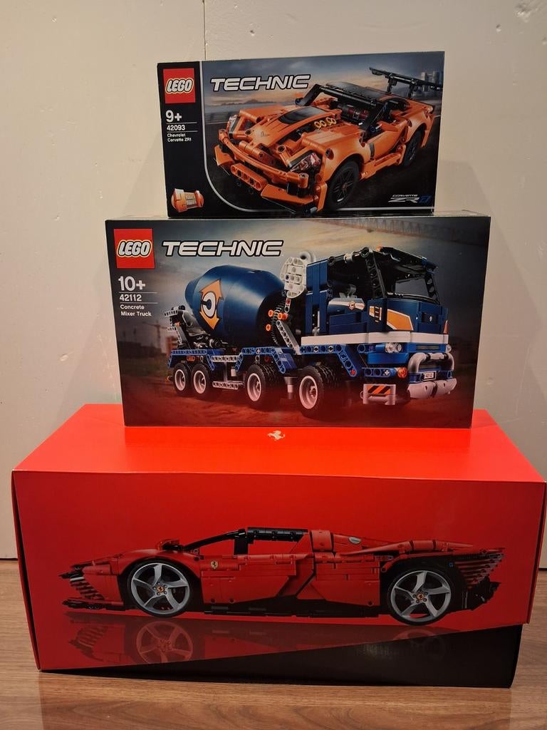 Lego Technic, Alle sets zijn nieuw, verzegeld, uit productie, Lego, Nieuw, Ophalen of Verzenden, Technic