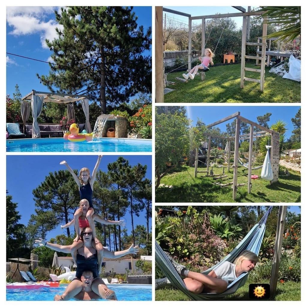 Op vakantie bij Belgen in Portugal, Sesimbra, 5km van zee, Vakantie, Dorp, 2 slaapkamers, Overige typen, Wasmachine