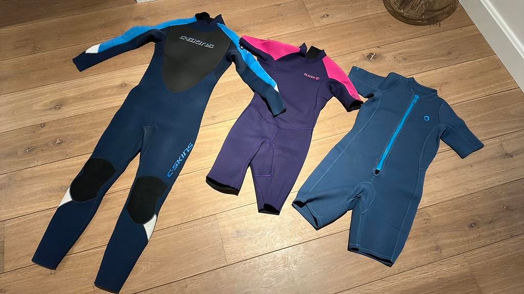 Wetsuit kind 10-12j, Sports nautiques & Bateaux, Vêtements nautiques, Enlèvement, Comme neuf, Enfant, Combinaison étanche