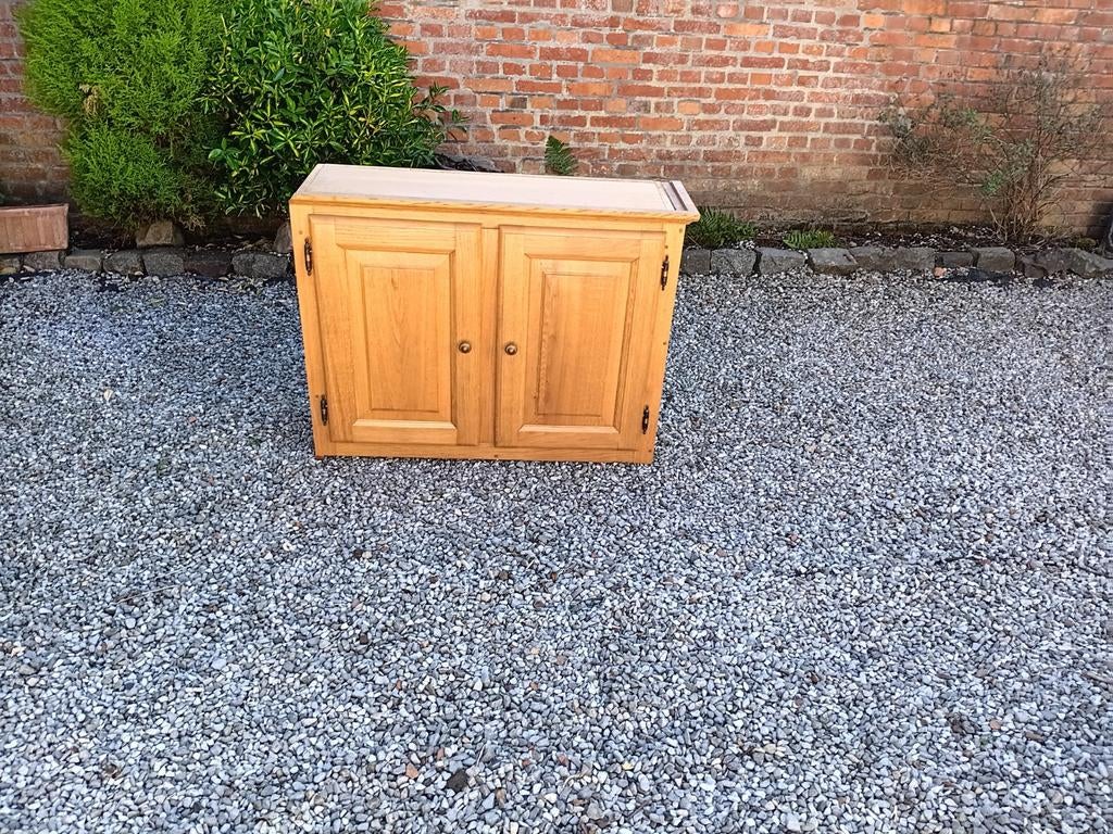 Armoire de cuisine porte en chêne, Enlèvement, Comme neuf