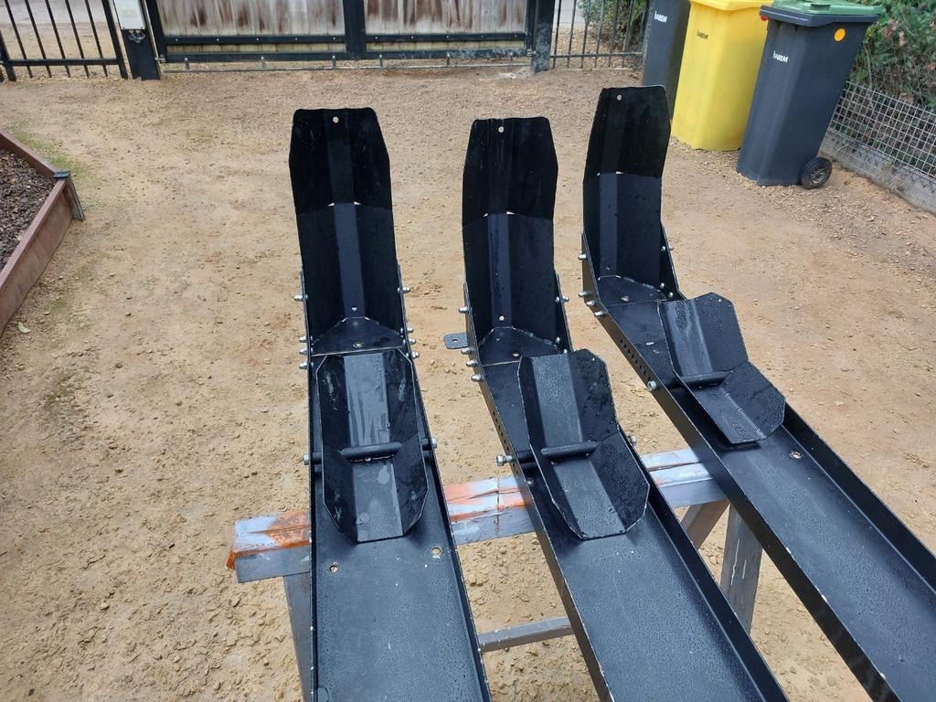 Inrij goten  met wielklem voor trailer of bestel  wagen, Motoren, Accessoires | Overige, Ophalen