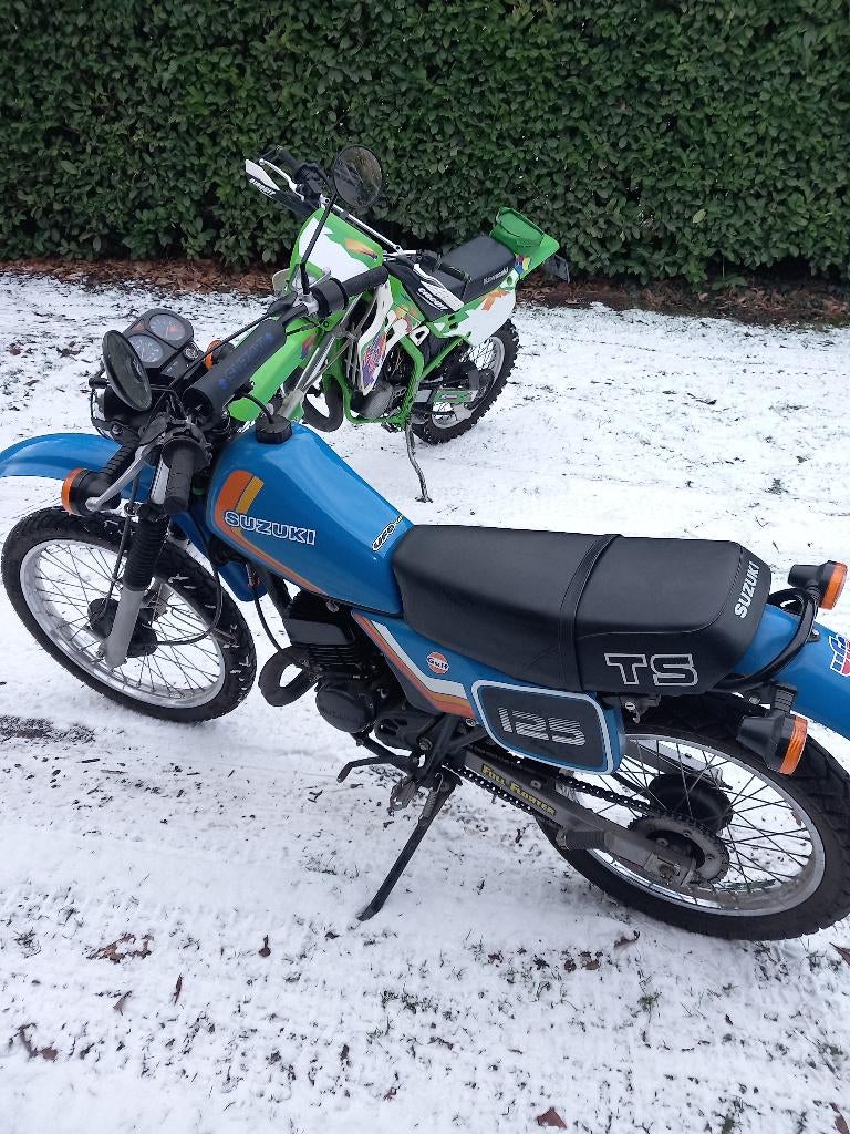 Suzuki ts 125 ancêtre enduro échange moto quad