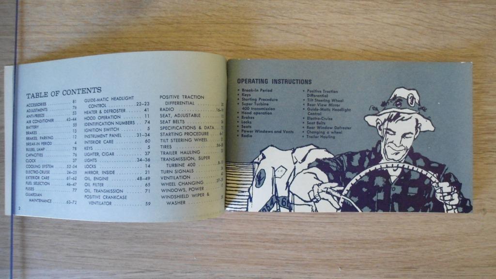 1964 Buick Riviera. First print original Owner's Guide., Ophalen of Verzenden