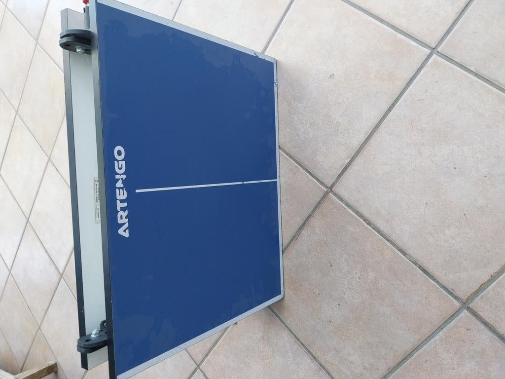 Mini table de ping pong 82/52 cm. Filet à remplacer Artengo, Sports & Fitness, Enlèvement ou Envoi, Utilisé