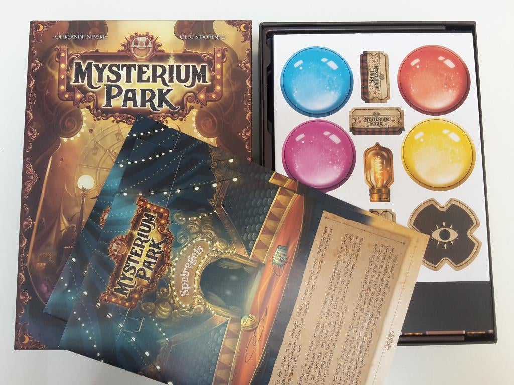 Nieuw spel Mysterium Park, 2-6 spelers, 10+, + 1 gratis demo, Enlèvement ou Envoi, Neuf, Libellud