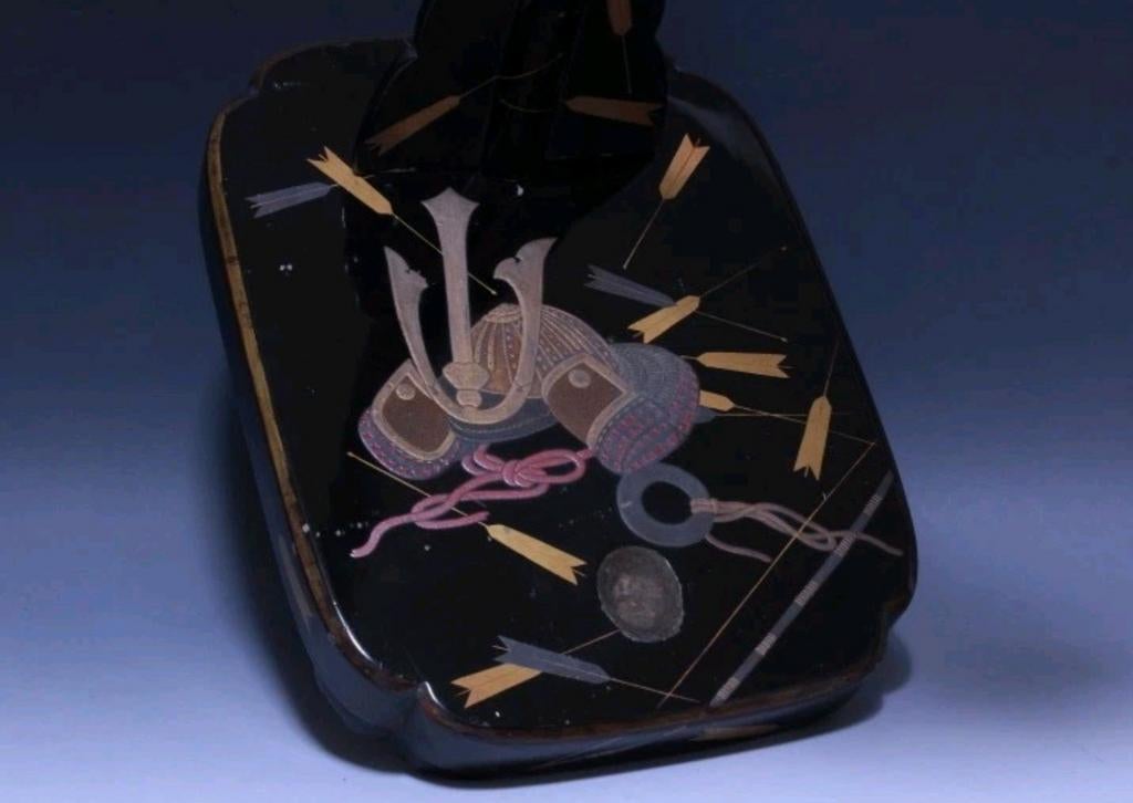 Zeldzame Makie Victory Symbol Samurai Edo katanahouder, Verzamelen, Ophalen of Verzenden, Overige soorten, Zwaard of Sabel