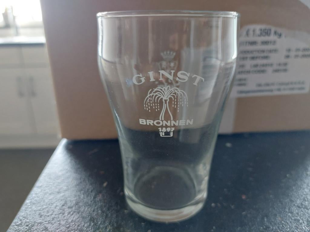 Verre à limonade Ginst Sources, Collections, Enlèvement ou Envoi, Comme neuf, Verre à soda