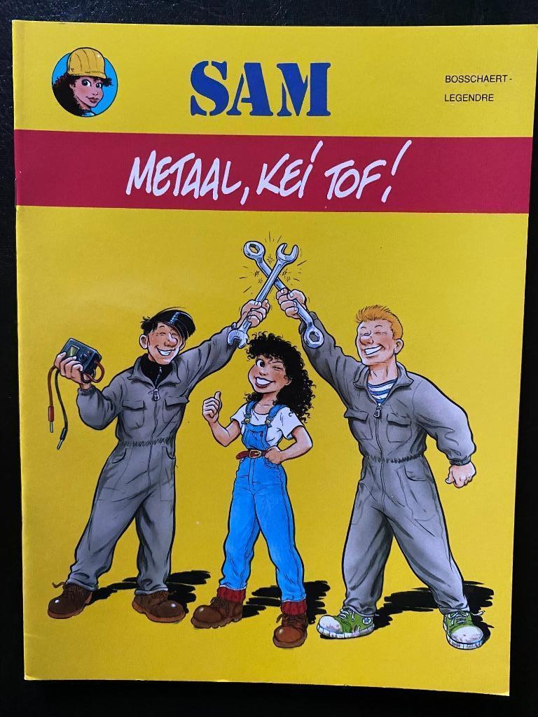 SAM - Metaal, Kei Tof!, Enlèvement ou Envoi, Une BD, Comme neuf, Jan Bosschaert