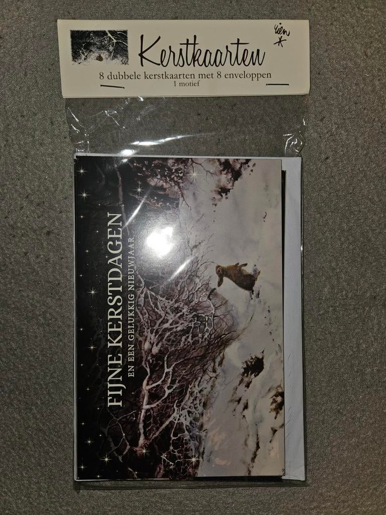 Pakket van 8 kerstkaarten, Ophalen of Verzenden