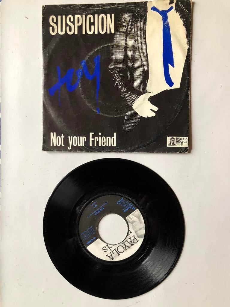 Toy: Suspicion ( belpop; 1980), Cd's en Dvd's, Vinyl Singles, Verzenden, Zo goed als nieuw