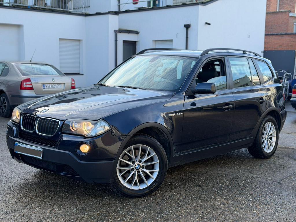 BMW X3 2.0 d FaceLift Model bj2009* 150Pk! EURO 4, Auto's, BMW, Zwart, Blauw, Leder, Bedrijf