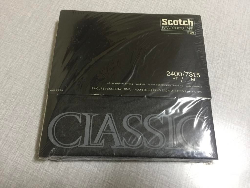 Scotch classic splinternieuwe  gesealde 7 inch geluidsband ., Ophalen of Verzenden