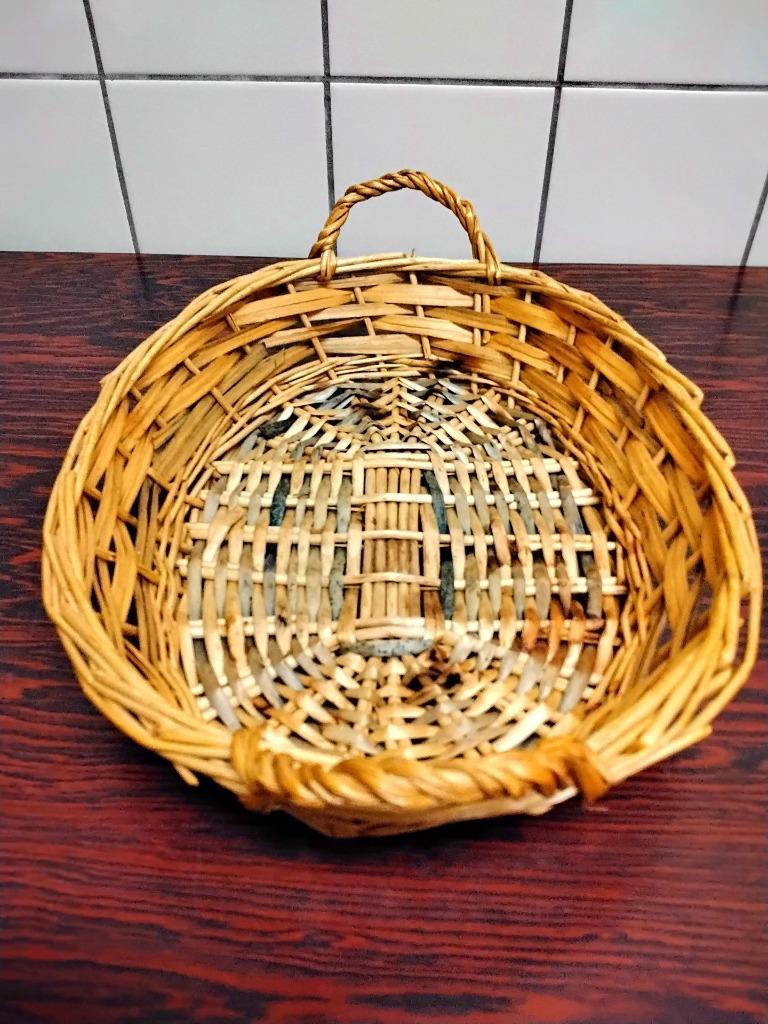 MANNE EN OSIER, Maison & Meubles, Accessoires pour la Maison | Plataux & Paniers, Enlèvement, Utilisé, Ovale, Osier