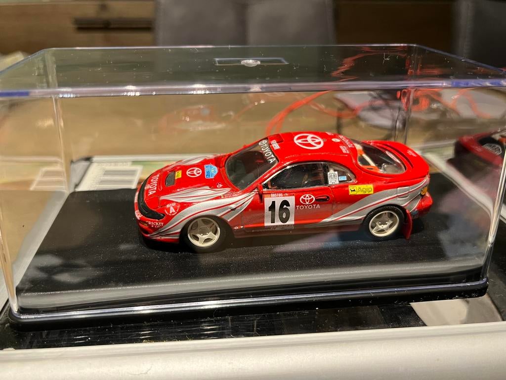 Trofeu Toyota Celica Turbo 4wd Ypres 24h Rally 1992 Verreydt, Hobby en Vrije tijd, Modelauto's | 1:43, Ophalen of Verzenden, Gebruikt