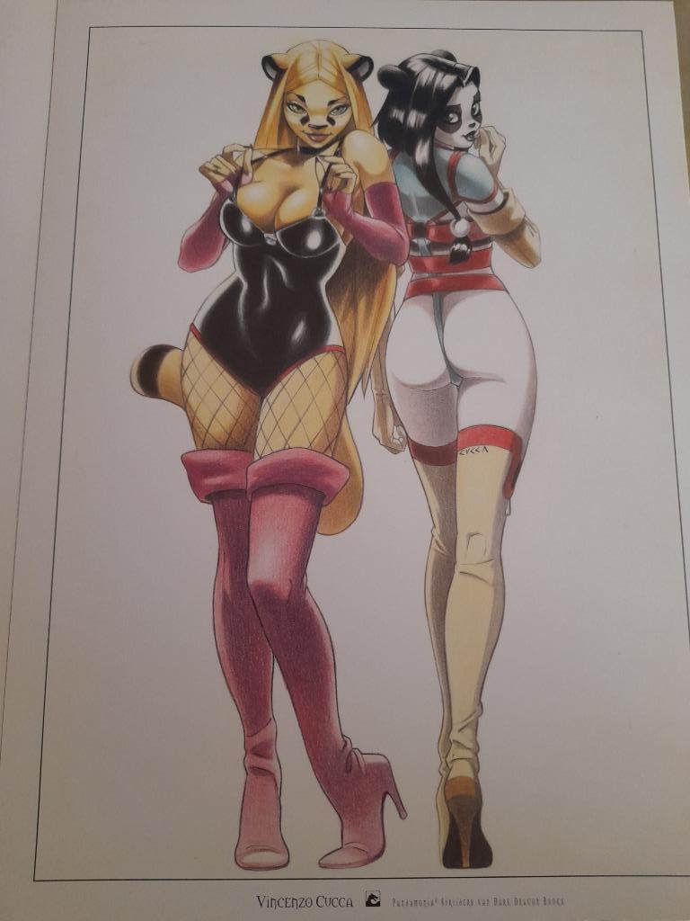 14 dessins Ex Libris Comics - Les livres Dark Dragon, Enlèvement ou Envoi, Neuf