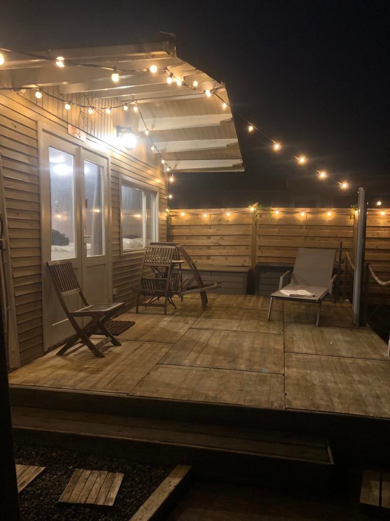 Chalet met wellness voor verhuur, Vakantie, Antwerpen of Vlaanderen, Internet, 1 slaapkamer, Aan meer of rivier