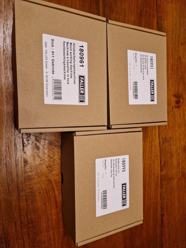 Faller HO modelbouw modeltrein accessoires, Ophalen of Verzenden, Nieuw