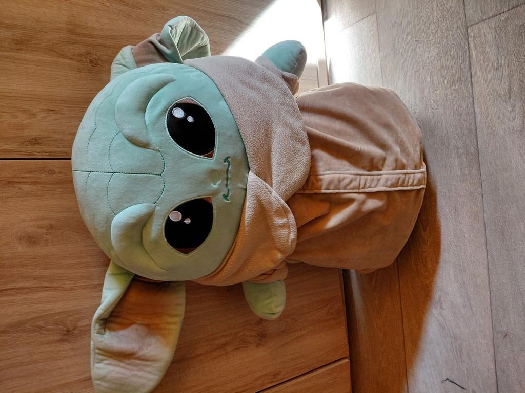 Yoda knuffeldoekje voor baby's, Kinderen en Baby's, Ophalen, Zo goed als nieuw