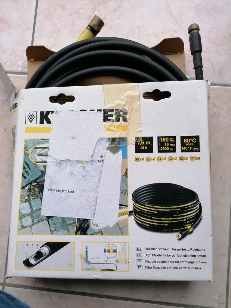 Kracher Rioolontstopper een maal gebruikt,als nieuw, Ophalen