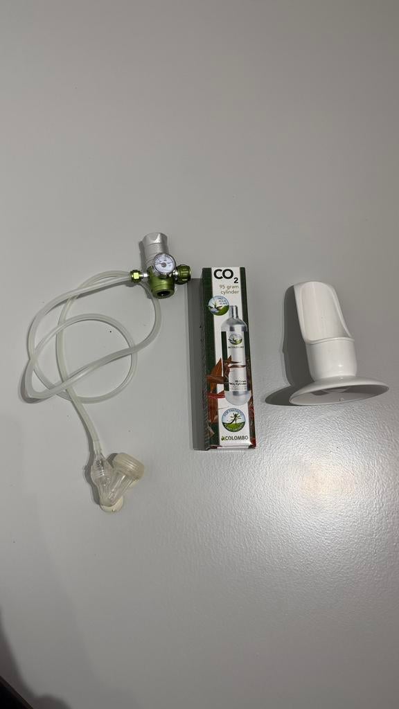 Colombo CO2 set 95g compleet | Drukregelaar + diffusor, Enlèvement, Utilisé, Autres types