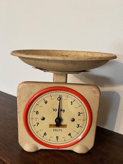 Balance de cuisine Krups vintage, Enlèvement