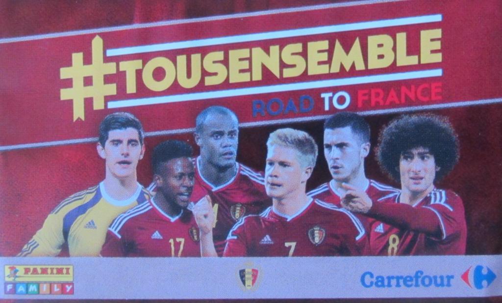 Tous Ensemble Road To France-Carrefour - Panini Kaarten 2015, Verzamelen, Supermarktacties, Overige supermarkten, Ophalen of Verzenden