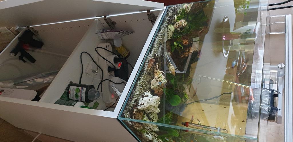 Aquarium, Dieren en Toebehoren, Ophalen, Zo goed als nieuw, Verlichting of Verwarming