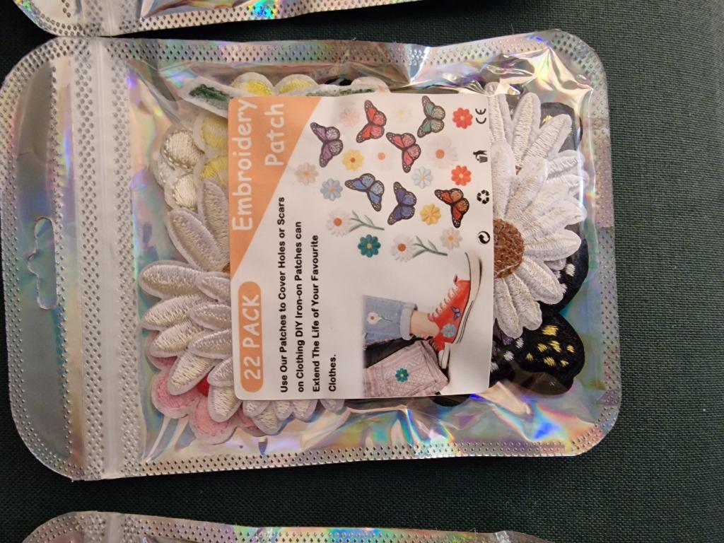 Packs d'écussons thermocollant, Enlèvement, Neuf, Motifs Hotfix