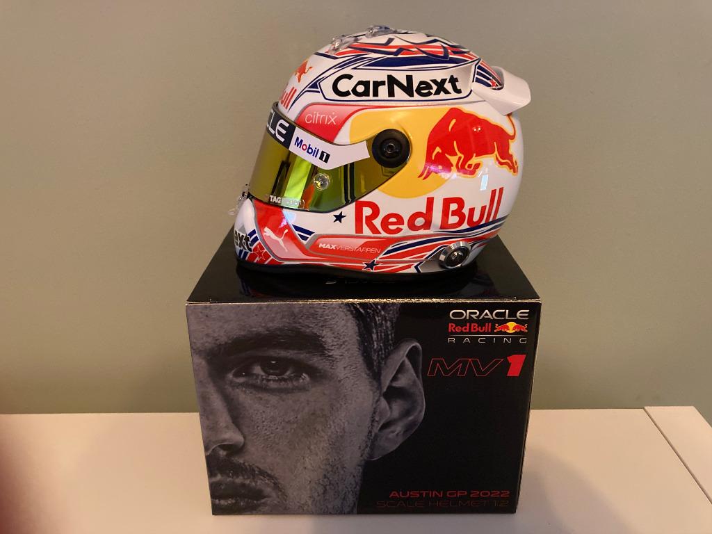 Max Verstappen 1:2 helm United States GP 2022 RB18 F1, Verzamelen, Automerken, Motoren en Formule 1, Ophalen of Verzenden, Nieuw