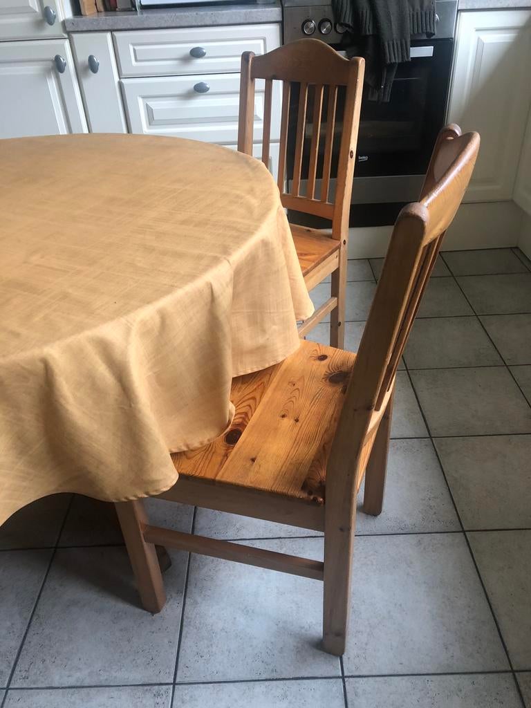 Geharste ronde tafelkleden, Ophalen, Gebruikt, Rond