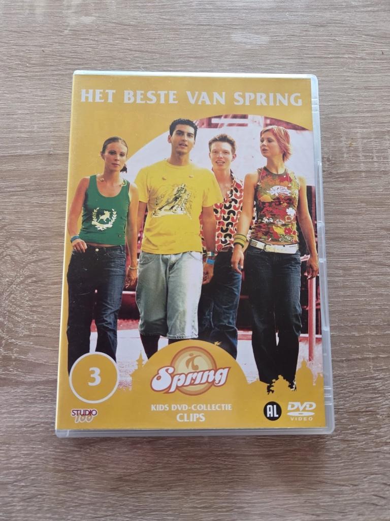 Het beste van Spring, Cd's en Dvd's, Dvd's | Kinderen en Jeugd, Alle leeftijden, Ophalen of Verzenden, Zo goed als nieuw