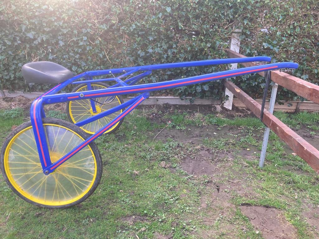 Pony Sulky + Tuig, Enlèvement, Comme neuf