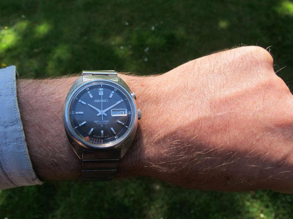 Vintage Seiko Bell-Matic 4006-6010 DD 1970 serviced, Ophalen of Verzenden