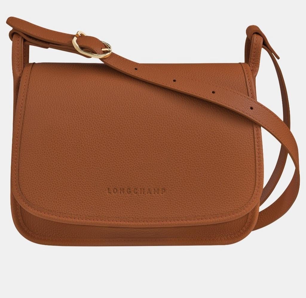 Sac à bandoulière/sac à bandoulière Longchamp en cuir de vea, Enlèvement ou Envoi, Comme neuf