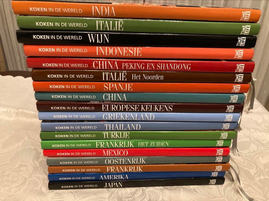 Koken i/d wereld(18, ook afz. te koop)Koken in de wereld., Ophalen, Complete serie, Nieuw, Diverse auteurs