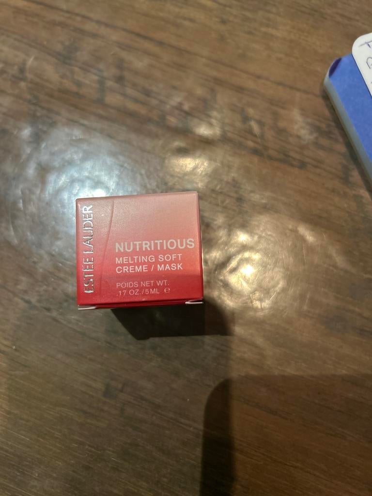 Estée Lauder Nutritious creme/mask mini 5ml – nieuw, Ophalen of Verzenden, Nieuw, Make-up
