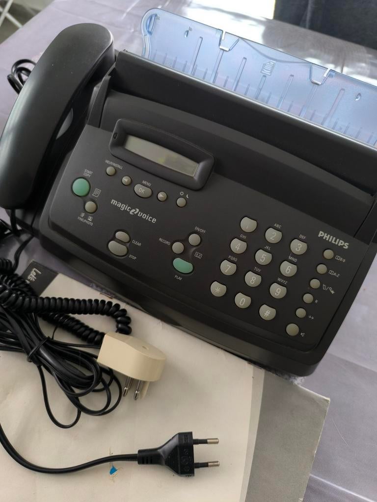 Fax et Téléphone Philips En bon état de fonctionnement avec, Telecommunicatie, Ophalen, Zo goed als nieuw, Fax