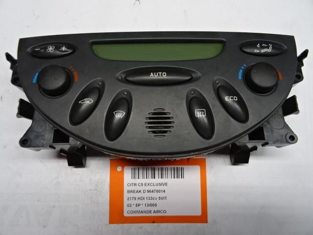 BEDIENINGSPANEEL AIRCO Citroën C5 I Break (DE) (96470014), Auto-onderdelen, Dashboard en Schakelaars, Citroën, Gebruikt