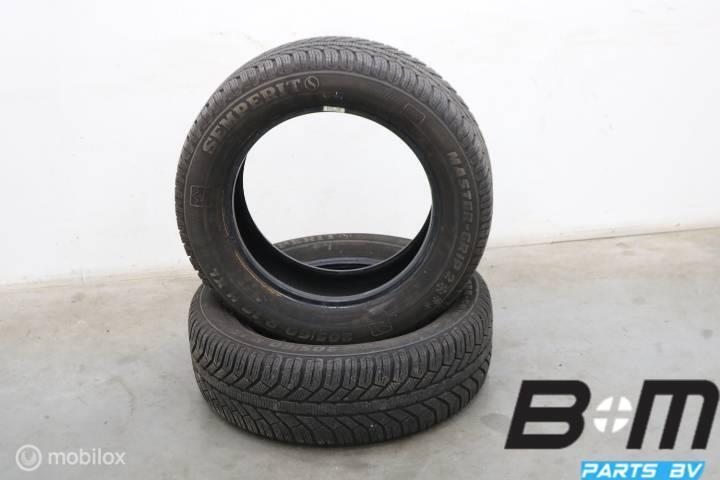 2 x 2056016 96H Semperit MasterGrip 2 met 5mm 205 60 16, Pneu(s), Utilisé