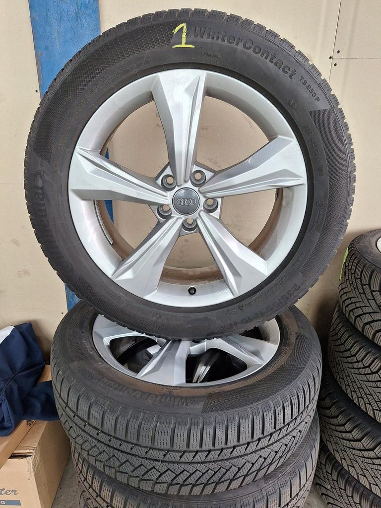 Audi Q5 Winterset 19 Inch Origineel, Gebruikt, -, -, Banden en Velgen