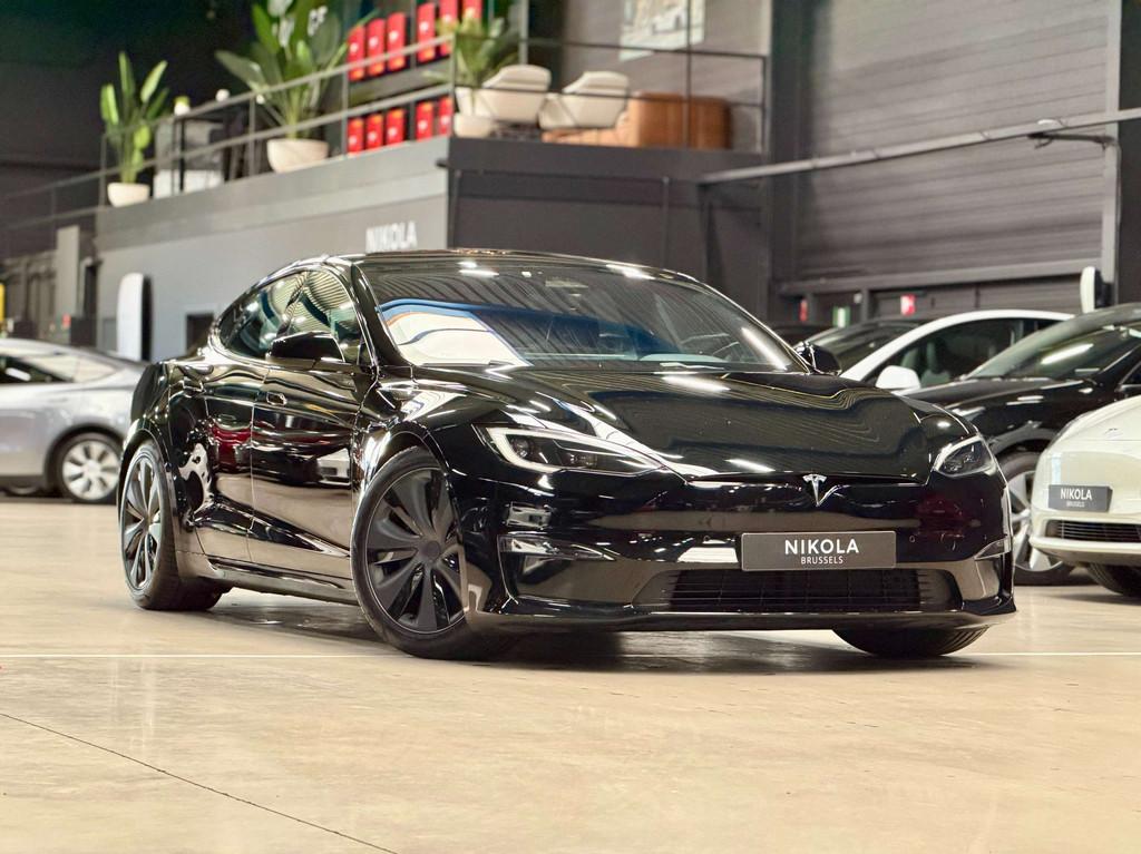Tesla Model S LONG RANGE - 23 - FULL SELF DRIVE - FULL BLACK, Auto's, Tesla, Bedrijf, Te koop, Model S, 4x4, ABS, Adaptieve lichten
