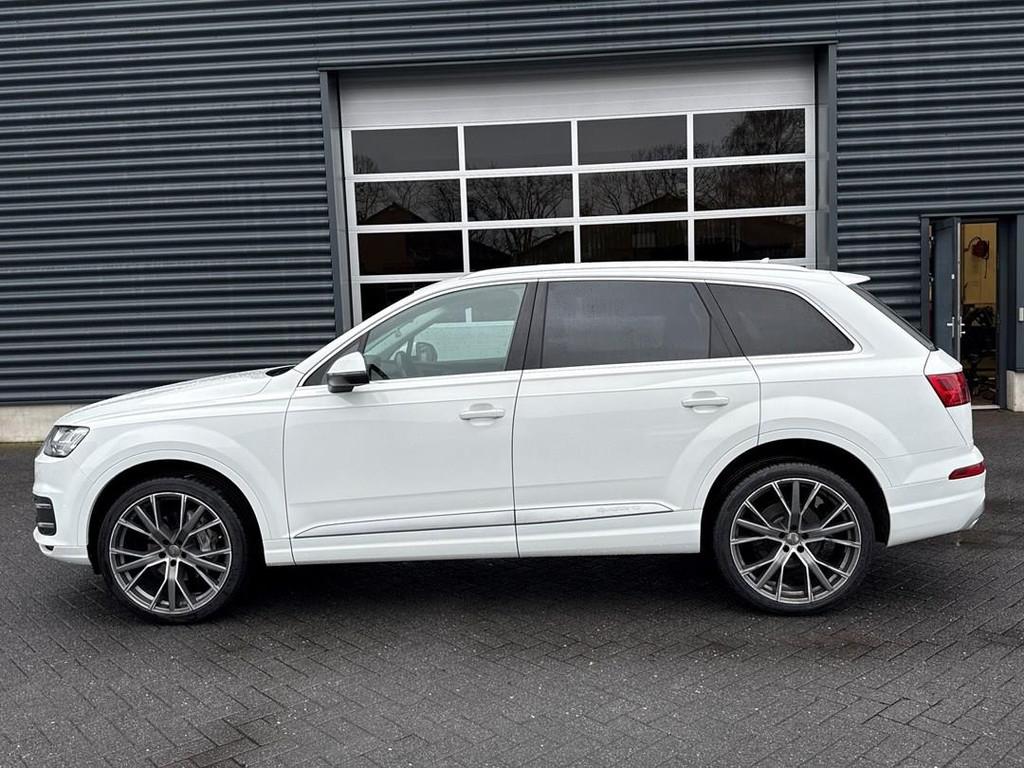 Audi Q7 3.0 TDI quattro Pro Line s-line velgen, camera, navi, Auto's, Audi, 149 g/km, Wit, Bedrijf, 200 kW