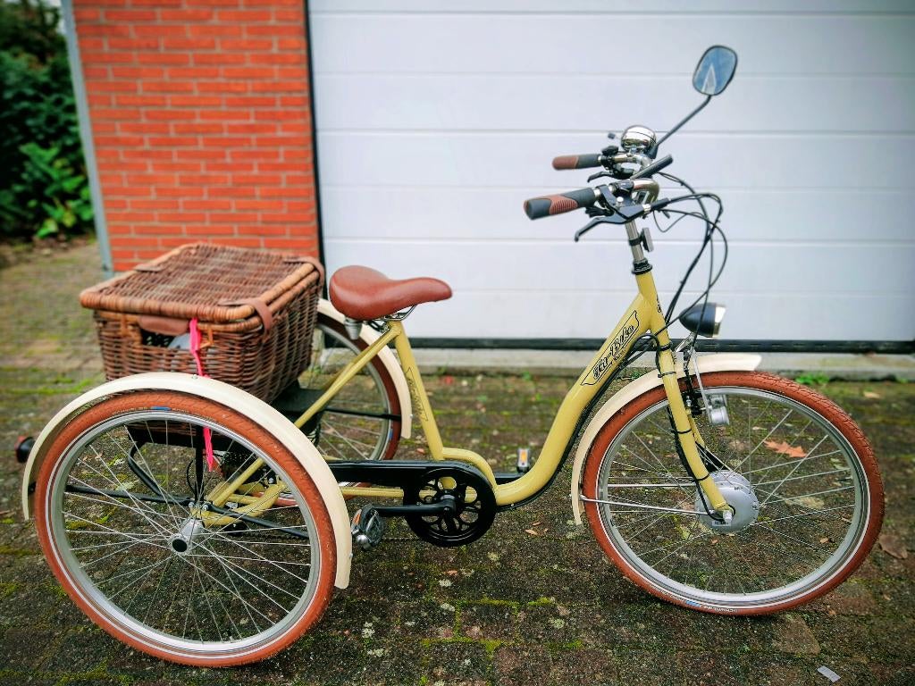 Tribike elektrische driewieler, Fietsen en Brommers, Fietsen | Driewielfietsen, Ophalen, Nieuw, Tri-bike