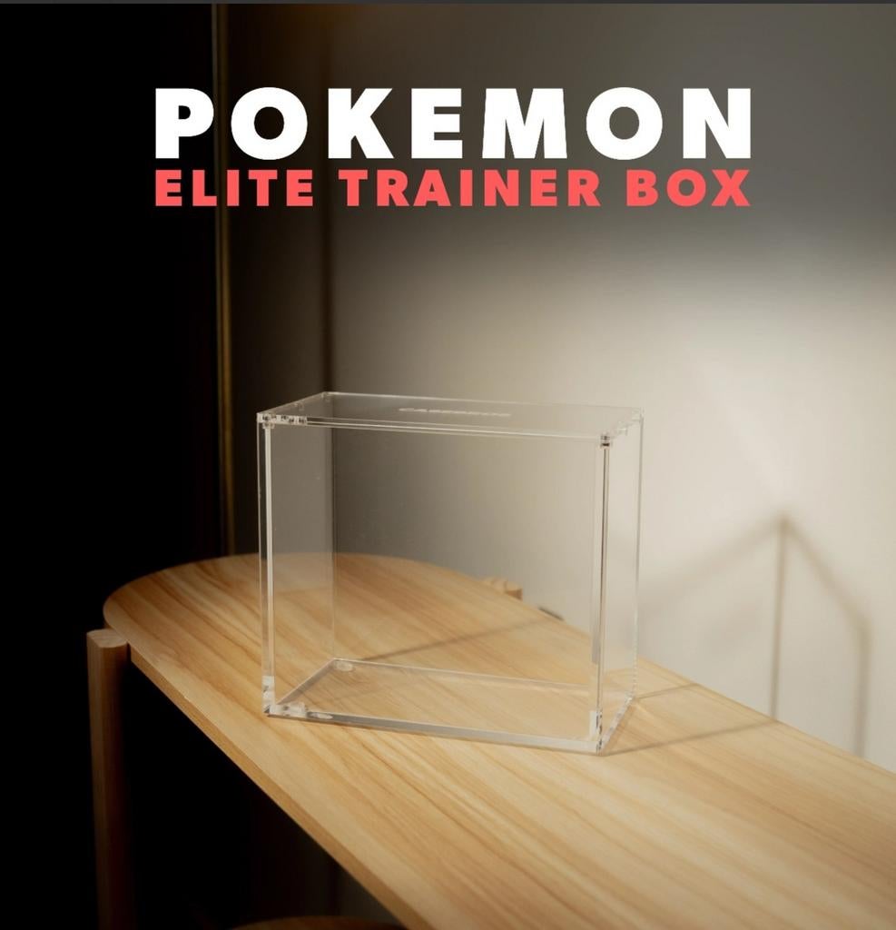 Étui en acrylique Pokemon pour Elite Trainer Box, Enlèvement, Neuf, Pochettes ou Étuis à cartes, Foil