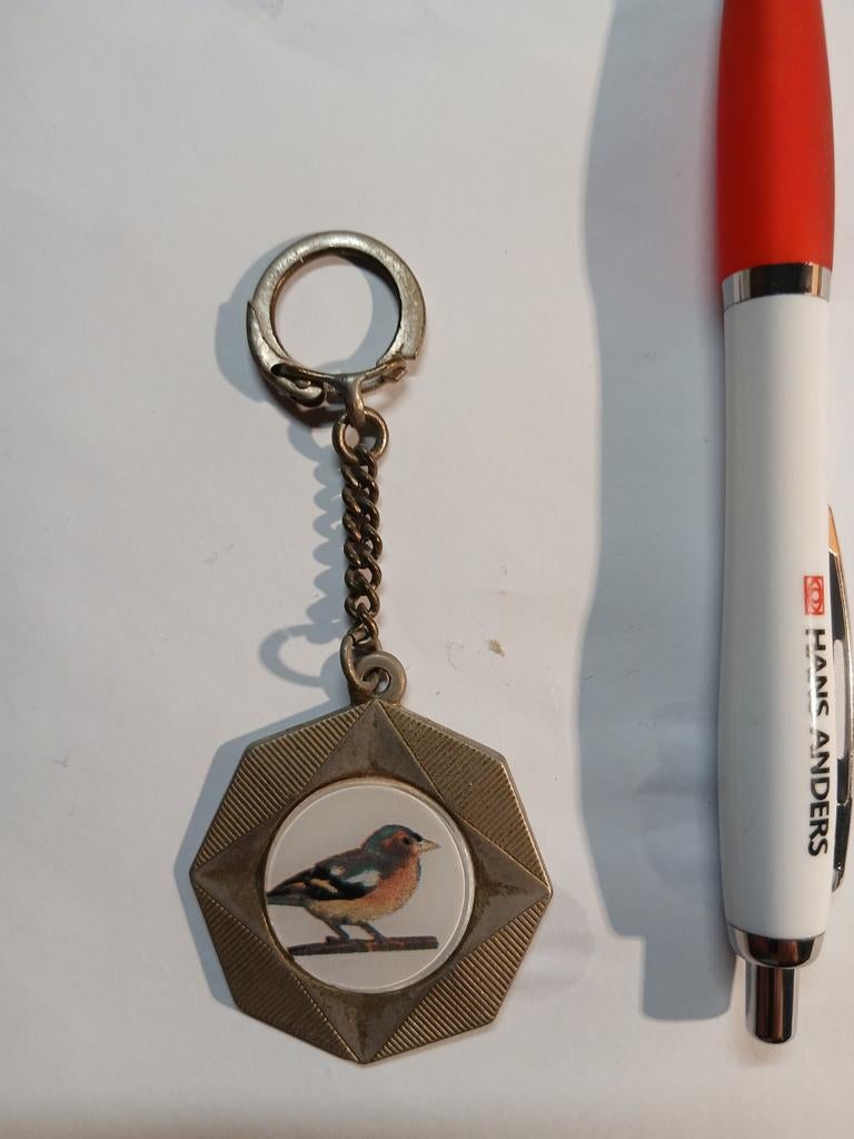 Oude sleutelhanger vink, Verzamelen, Ophalen of Verzenden