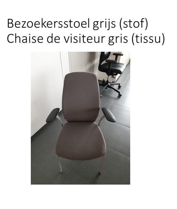 Chaise visiteur salle d'attente ou réunion 50x dispo
