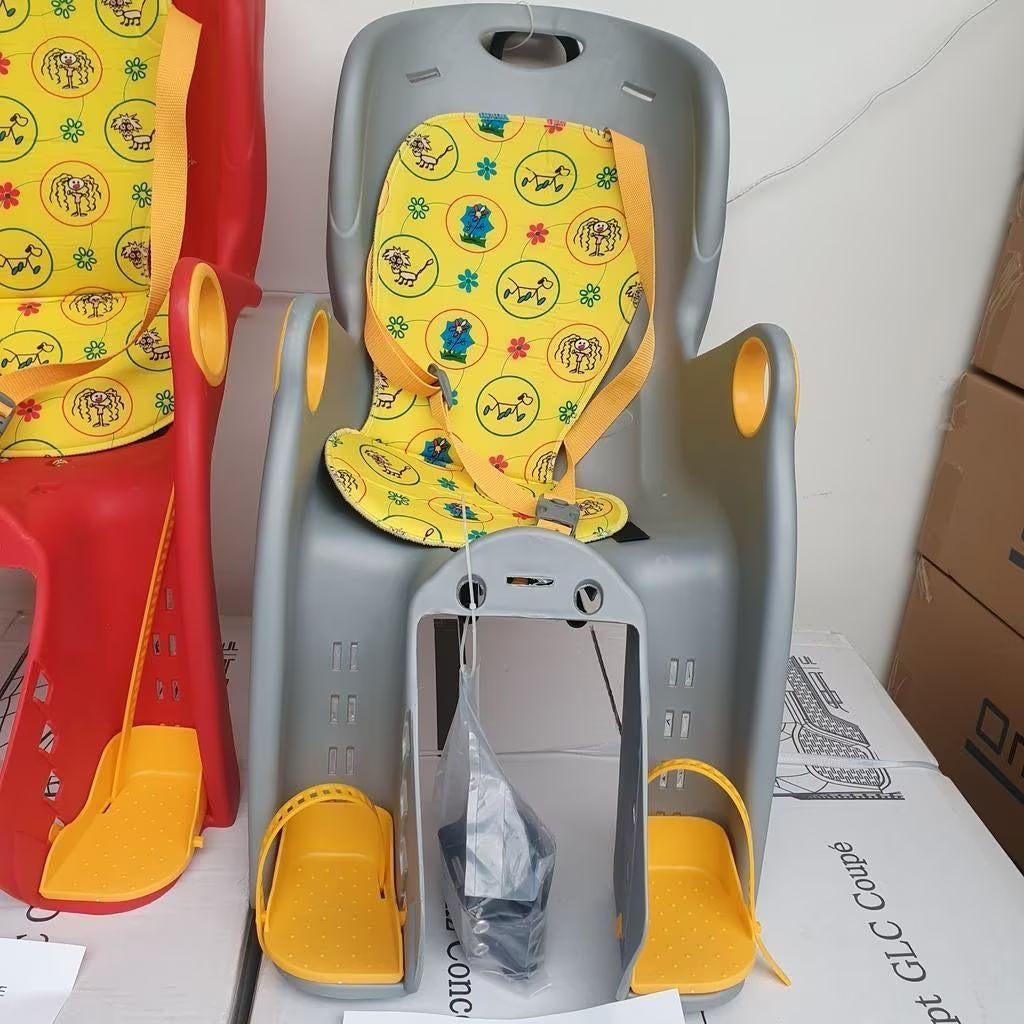 Partij Fiets kinderzitje achter – spotgoedkoop €10 – Breda, Vélos & Vélomoteurs, Enlèvement ou Envoi, Neuf, Siège arrière, Repose-pieds